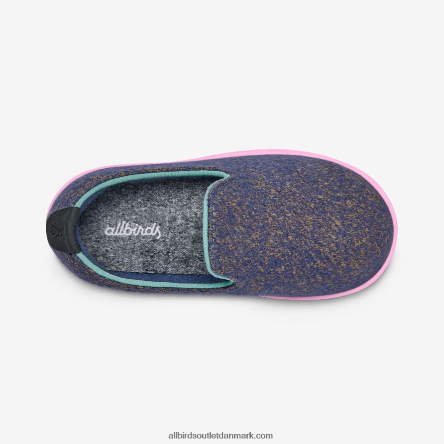 Allbirdssmallbirds uld liggestole - små børn X646JH247 wowza blå (flydende pink sål)