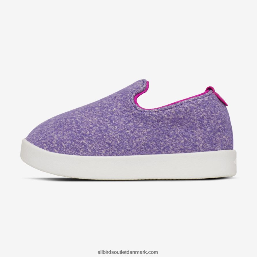 Allbirdssmallbirds uld liggestole - små børn X646JH252 chia lilla (snestormsål)