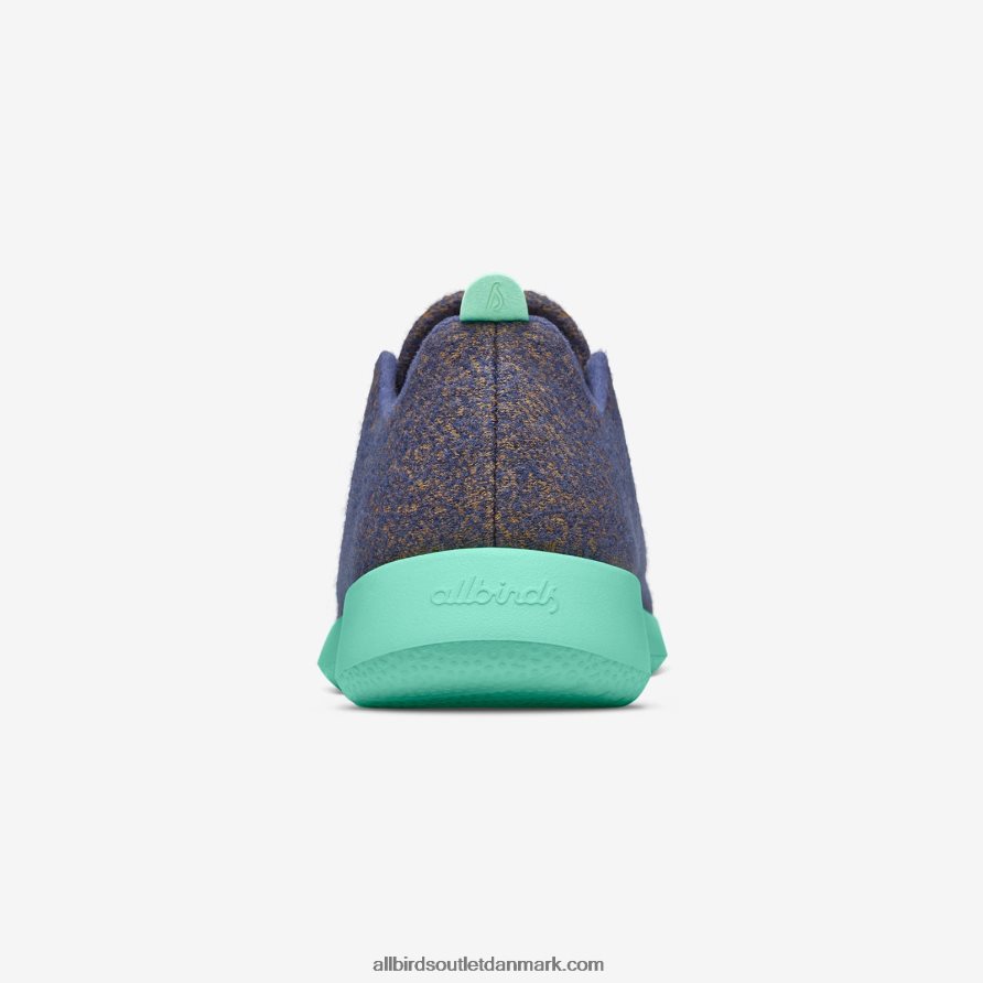Allbirdssmallbirds uldløbere - store børn X646JH259 wowza blå (flydende mintsål)
