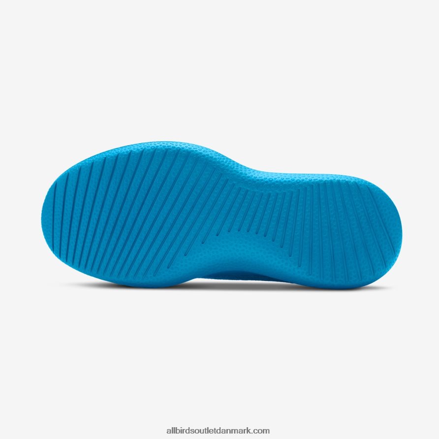 Allbirdssmallbirds uldløbere - store børn X646JH262 naturlig sort (trives blågrøn sål)