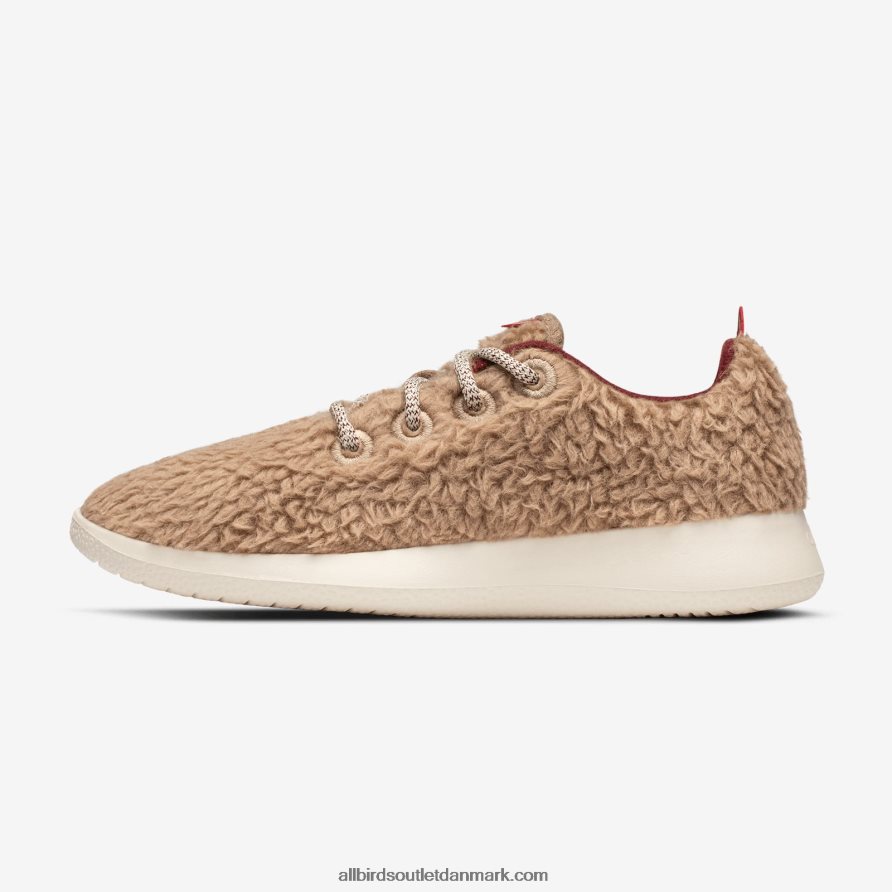 Allbirdssmallbirds uldløbere - store børn X646JH265 diset beige fnug (beige hush-sål)