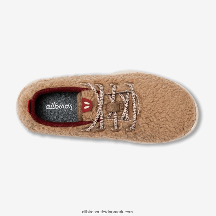 Allbirdssmallbirds uldløbere - store børn X646JH265 diset beige fnug (beige hush-sål)