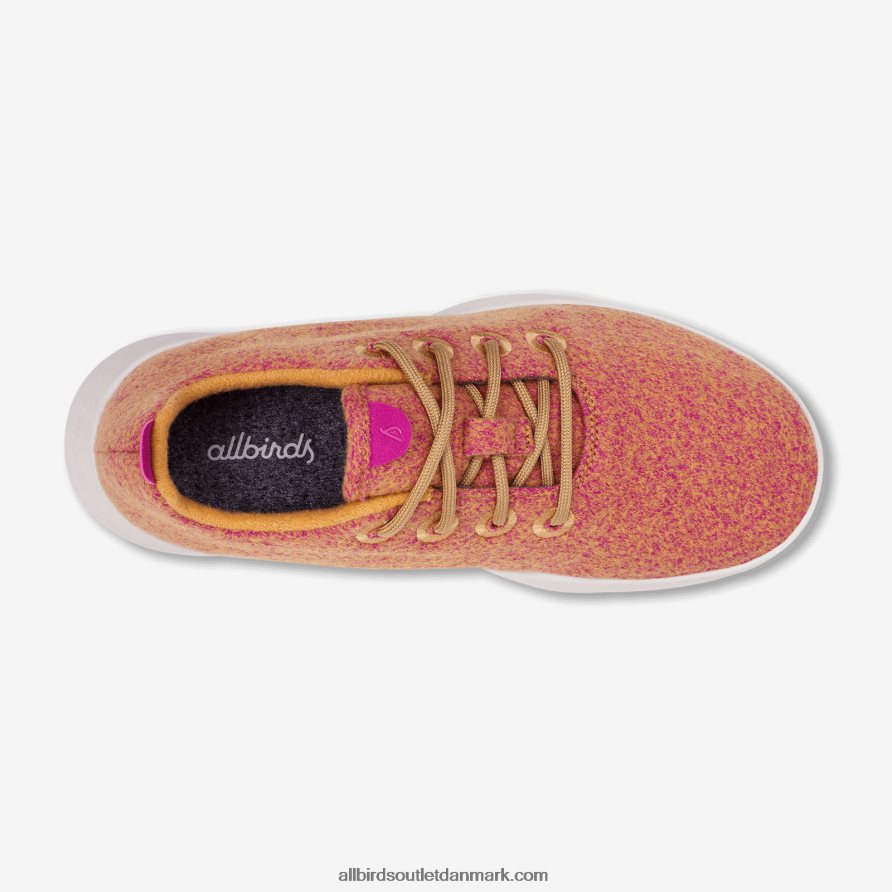 Allbirdssmallbirds uldløbere - store børn X646JH266 foderbrun (snestormsål)