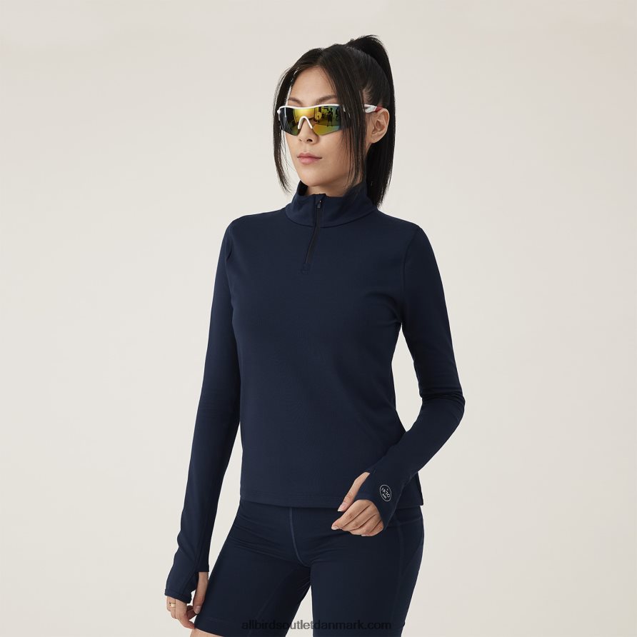 AllbirdsKvinders ydeevne kvart lynlås X646JH231 ægte flåde