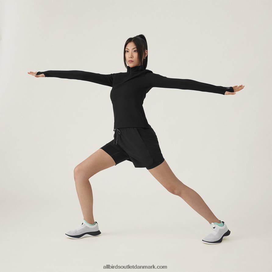 AllbirdsKvinders ydeevne kvart lynlås X646JH232 naturlig sort