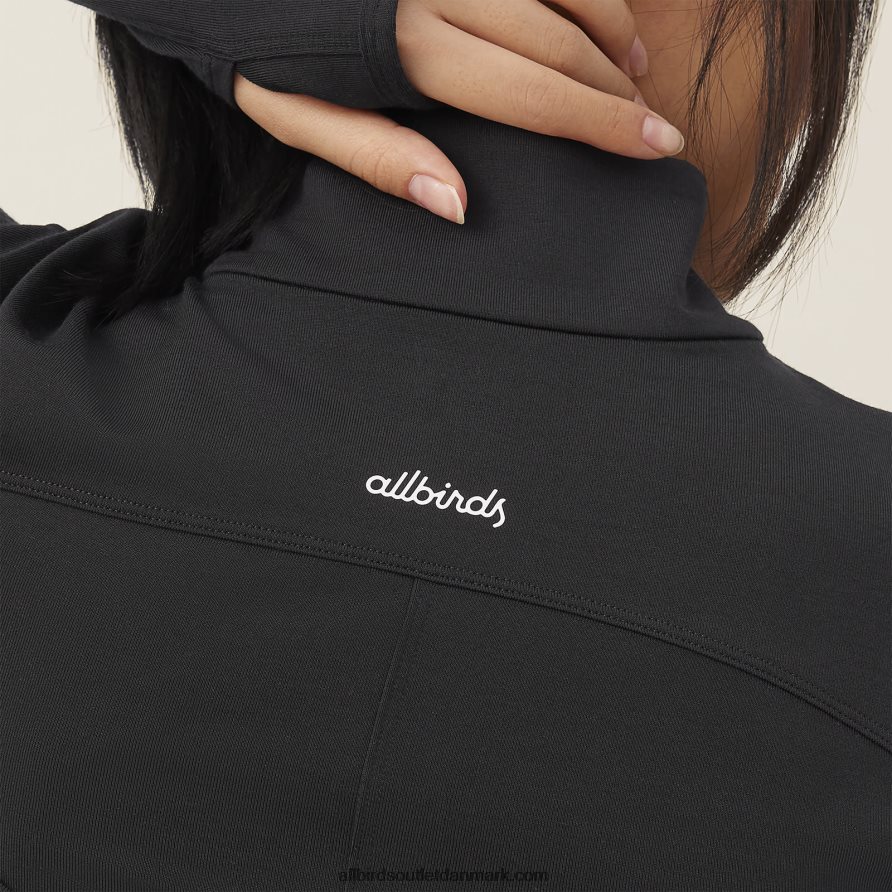 AllbirdsKvinders ydeevne kvart lynlås X646JH232 naturlig sort
