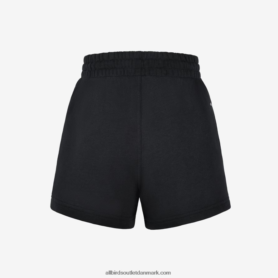 Allbirdskvinders r&r sweat short X646JH229 naturlig sort