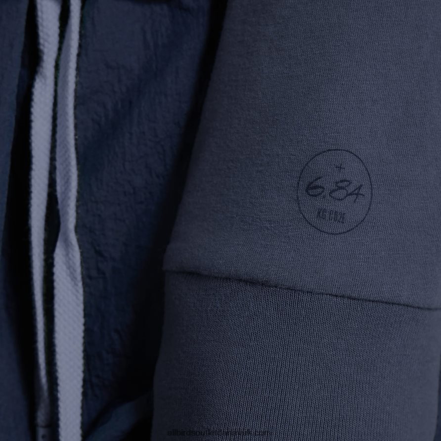 Allbirdslangærmet t-shirt i god bomuld til kvinder X646JH222 diset indigo