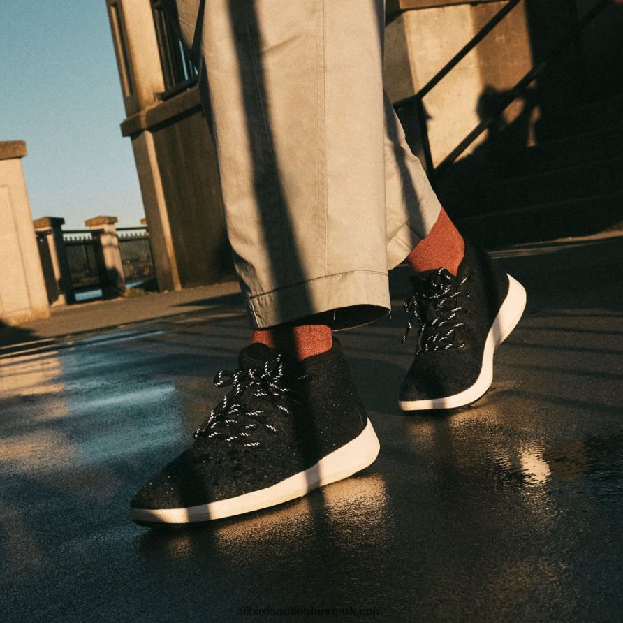 Allbirdskvinders uld anden-up mizzles X646JH194 mellemgrå (lysegrå sål)