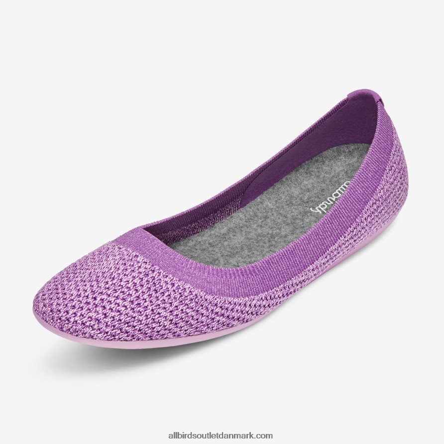 Allbirdskvinders træbriser X646JH169 lux lilla (flydende pink sål)