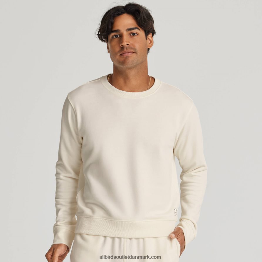 Allbirdsherre r&r sweatshirt X646JH131 naturlig hvid