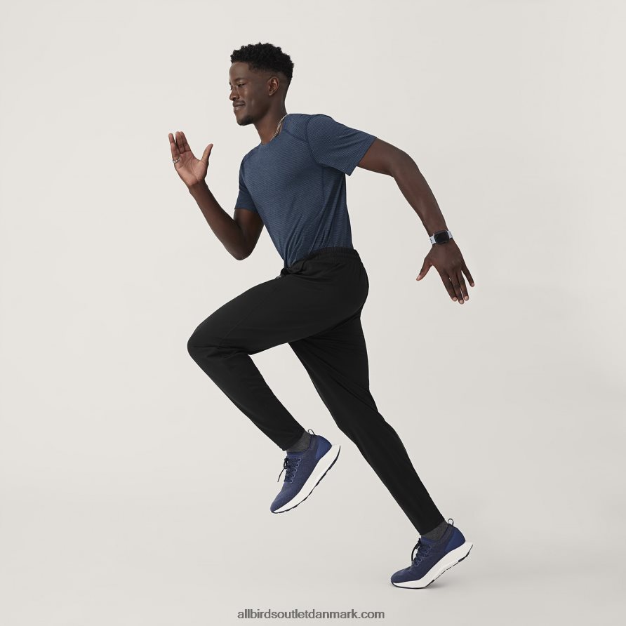 Allbirdsjogger i uld til mænd X646JH151 naturlig sort