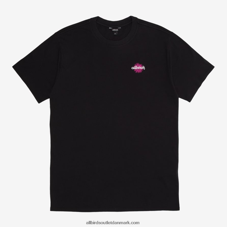 Allbirdsherre allgood grafisk bomuldst-shirt X646JH136 joshua træ