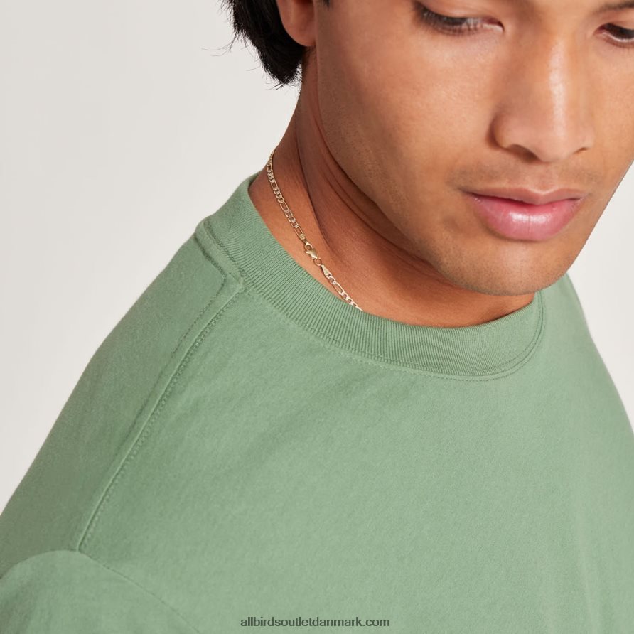 Allbirdslangærmet t-shirt i god bomuld til mænd X646JH138 diset last