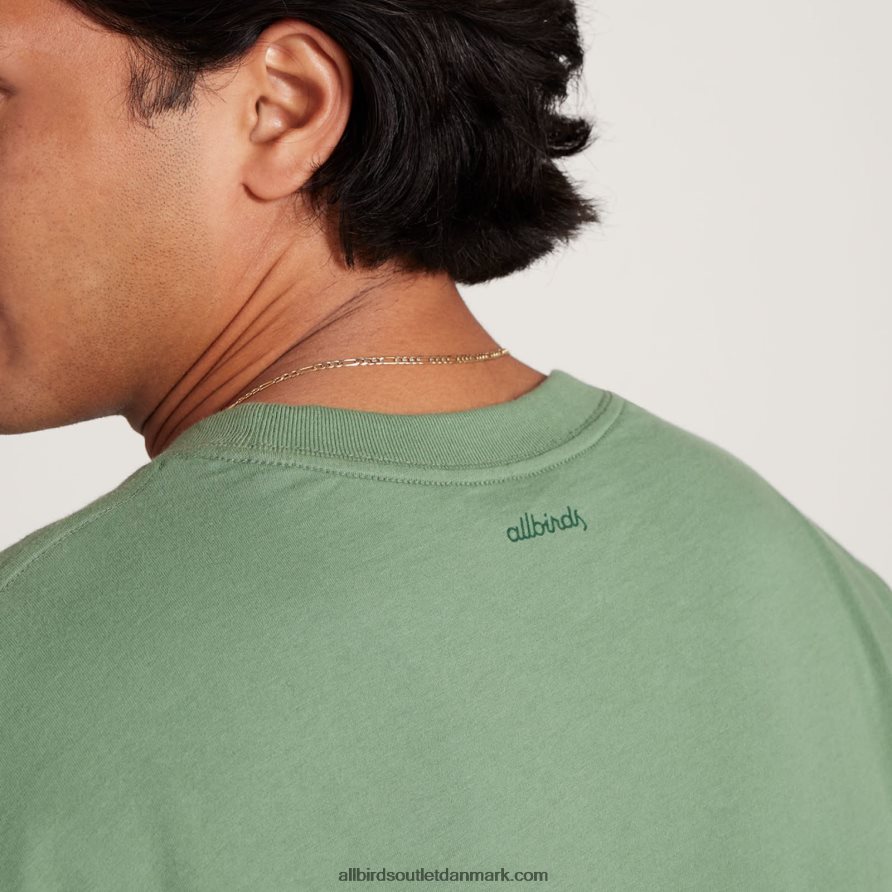 Allbirdslangærmet t-shirt i god bomuld til mænd X646JH138 diset last