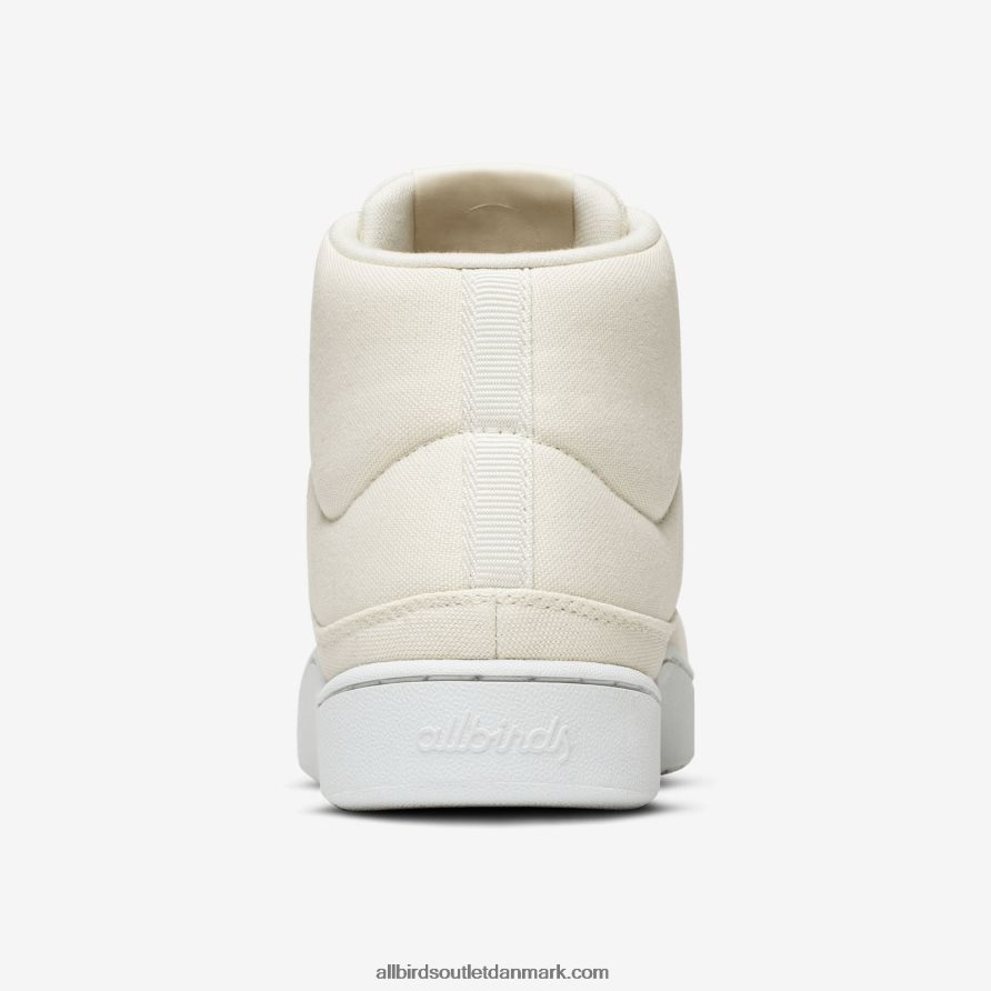 Allbirdsmænds lærred pacer mids X646JH91 naturlig hvid (snestormsål)