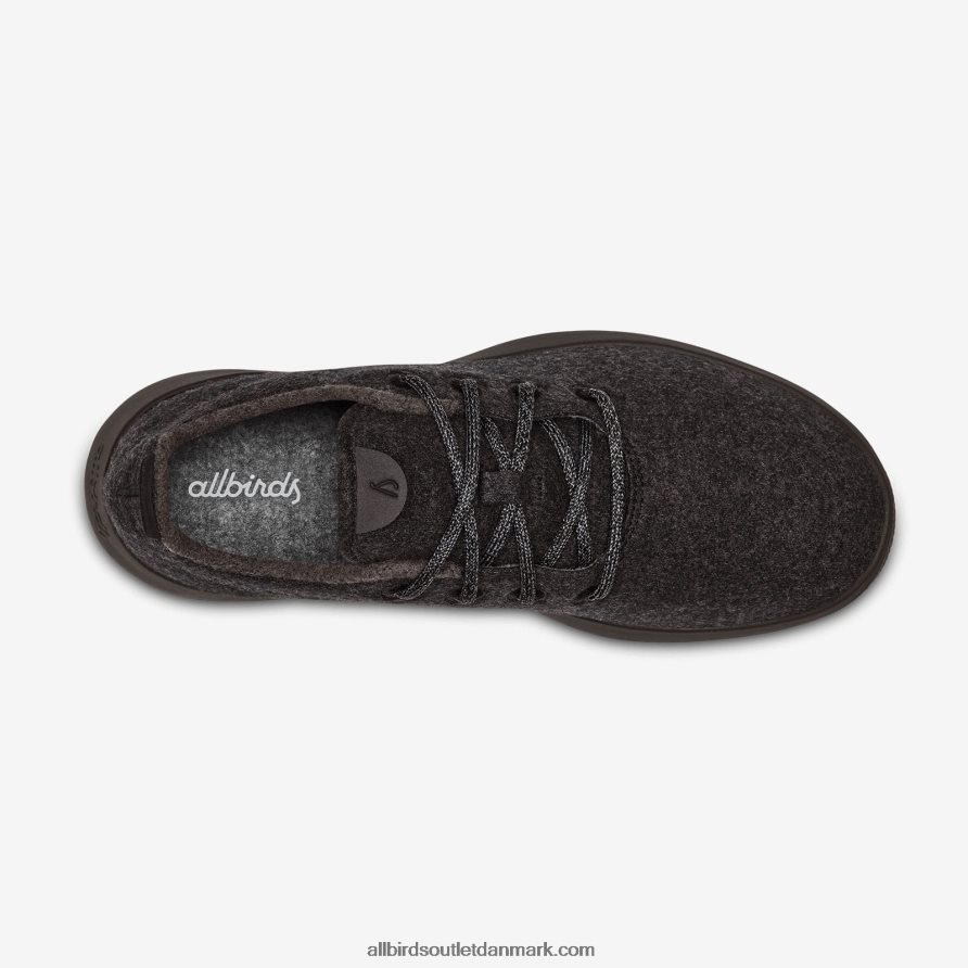 Allbirdsherre uld løbere X646JH28 naturlig sort