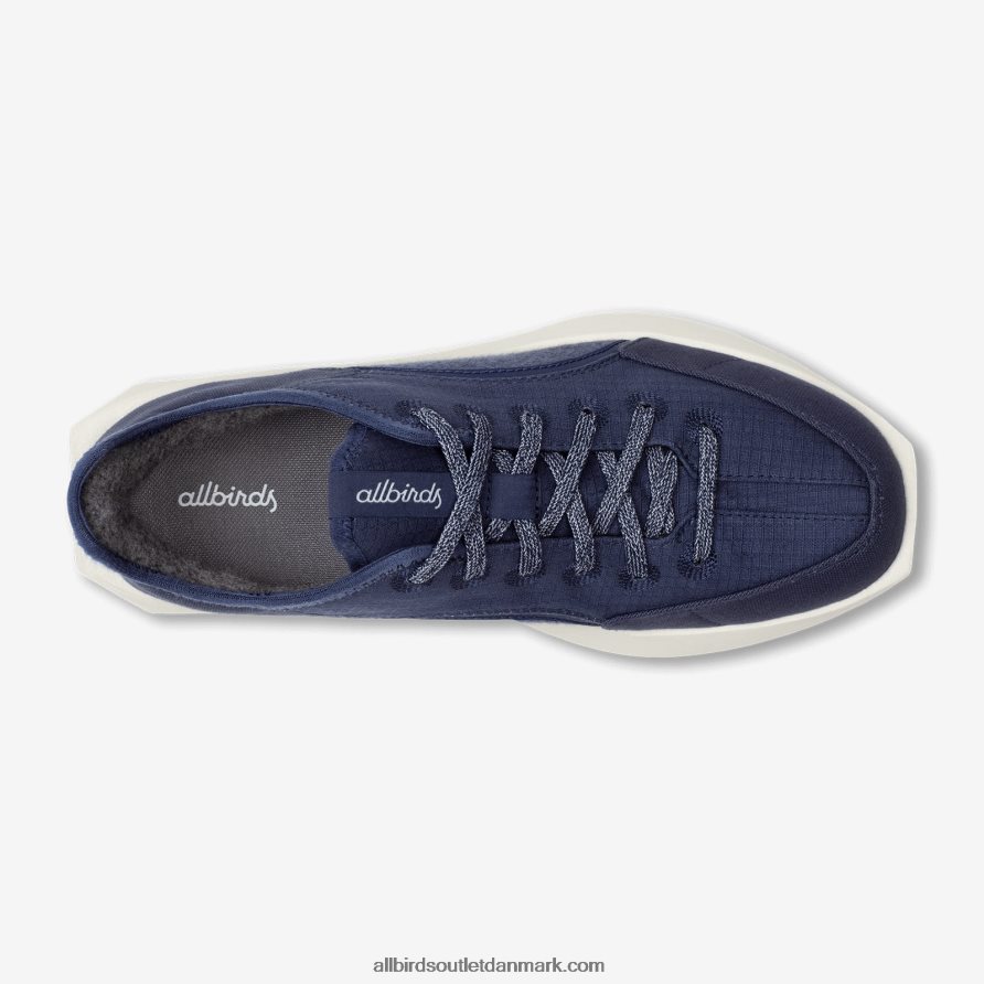 Allbirdsmænds risers X646JH85 diset indigo (naturlig hvid sål)