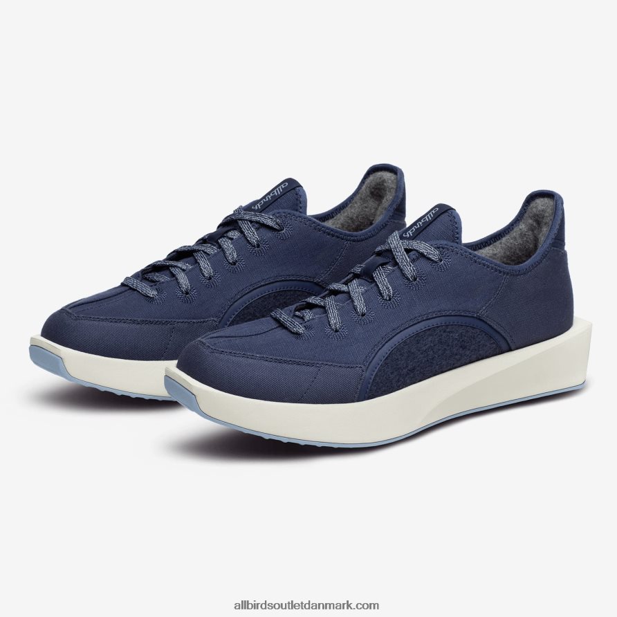 Allbirdsmænds risers X646JH85 diset indigo (naturlig hvid sål)