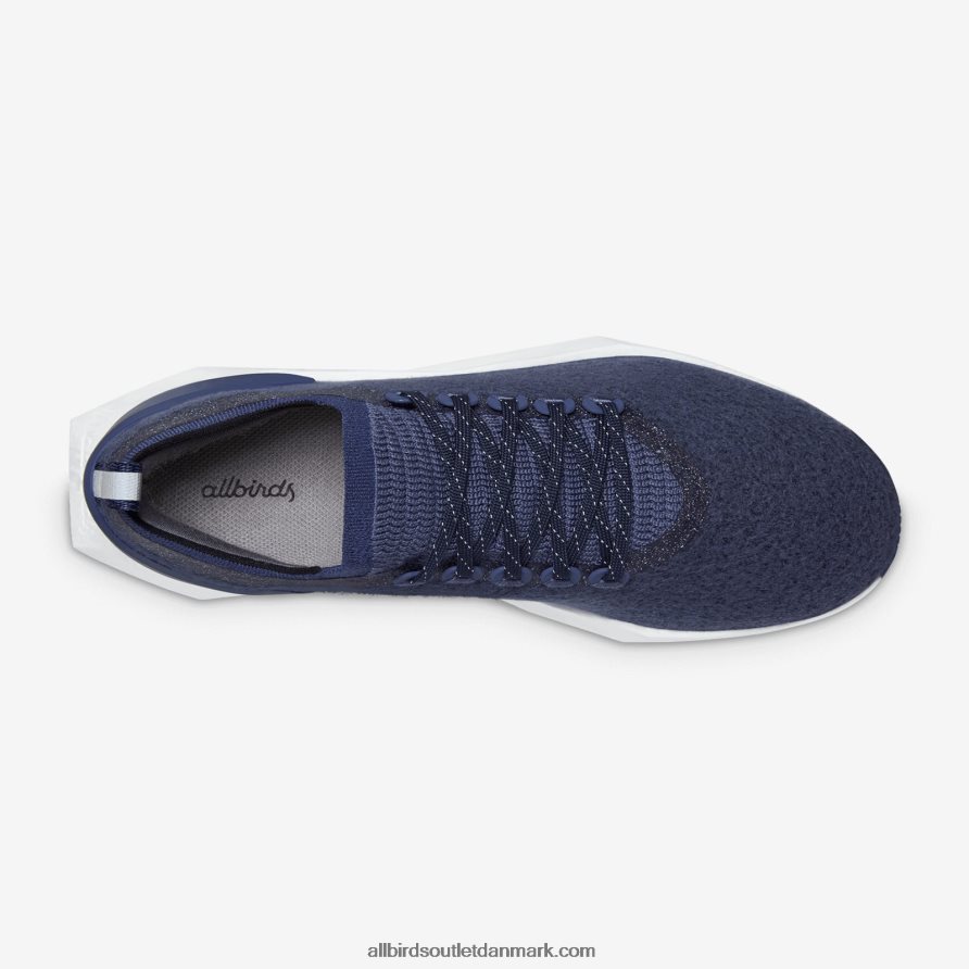 Allbirdsmænds uld flyer mizzles X646JH101 diset indigo (snestormsål)