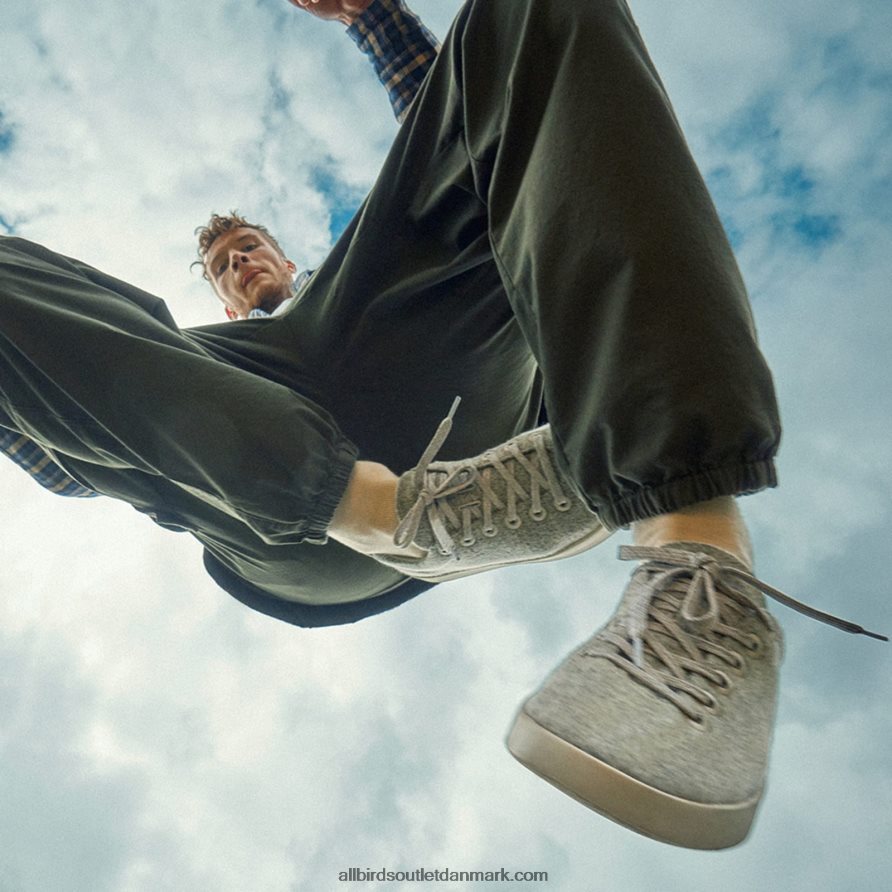 Allbirdsuldpiper til mænd X646JH82 diset kakao (naturlig hvid sål)